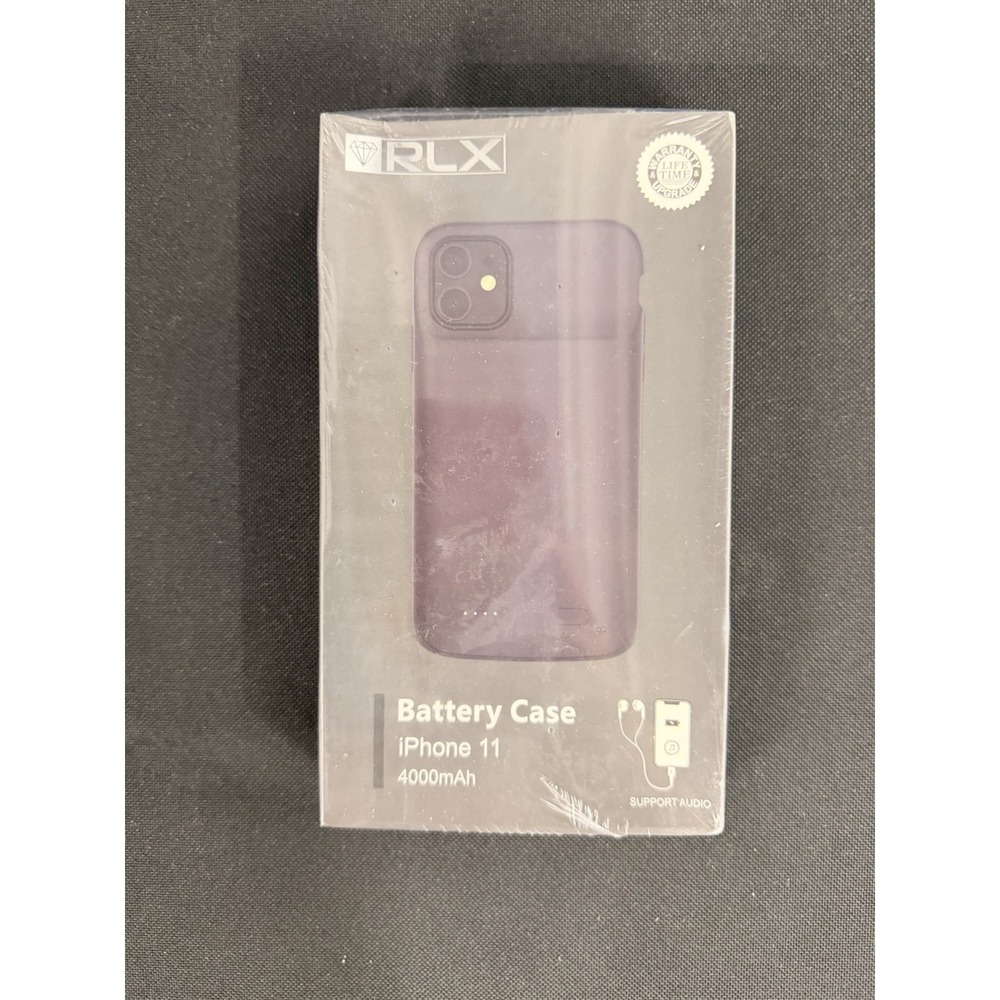 RLX 4000mAh Battery Case for iPhone 11 / XR Rechargeable Charging Case New